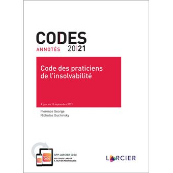 Code annoté Code des praticiens de l'insolvabilité