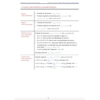 Mathématiques Complémentaires