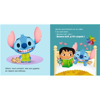 DISNEY BABY - Bonne nuit, p'tit coquin ! - Stitch fait des bêtises
