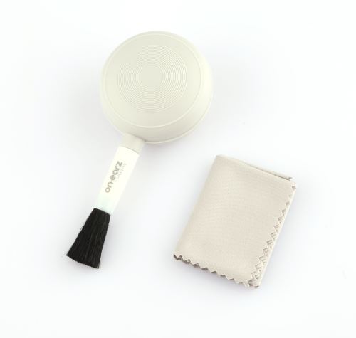 Pinceau de nettoyage On.Earz Imaging Blanc avec soufflet