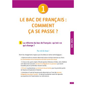 Réussis ton Bac de français 2024 avec Amélie Vioux  - 1res STMG - STI2D - ST2S - STL - STD2A - STHR