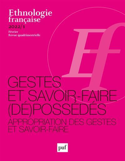 Ethnologie francaise 2022-1