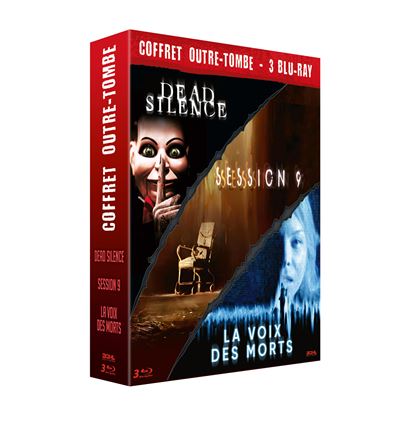 Coffret Outre-tombe : Dead Silence / La Voix des morts / Session 9 Blu-ray