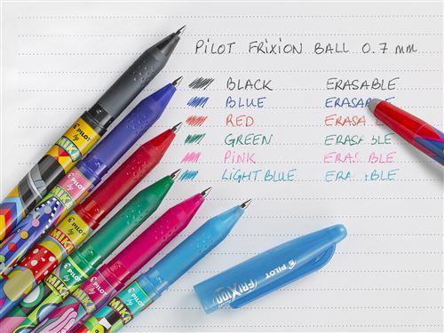 Set de 3 recharges Pilot FriXion Ball Bleu Pointe moyenne - Recharges encre  stylos et stylos plume à la Fnac