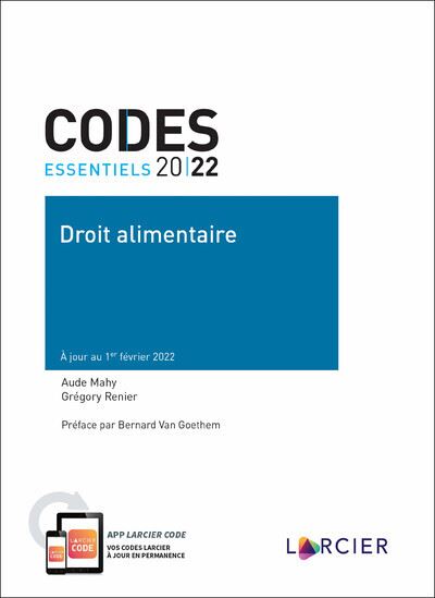 Code essentiel Droit alimentaire