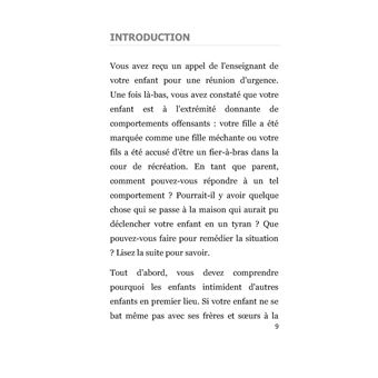 Mettre Fin à l'intimidation - Maintenant !