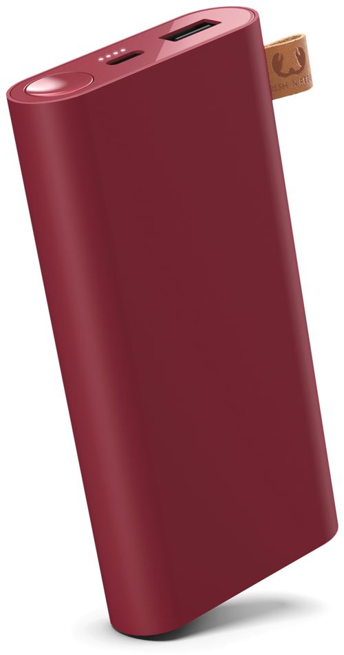 FRESH'N REBEL POWERBANK 12000 MAH USB-C RUBY RED