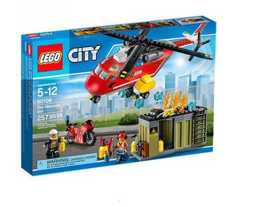 Lego® City 60108 L'Unité De Secours Des Pompiers
