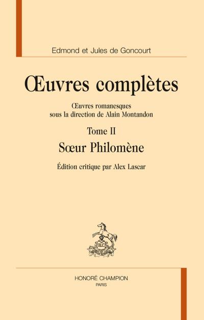 Oeuvres complètes - Alain Montandon - broché