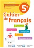 Cahier de Français cycle 4/5e - cahier d'activités