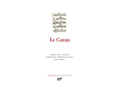 Le Coran -  Anonyme - relié