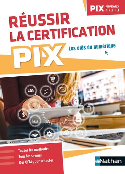 Réussir la certification PIX (niveaux 1-2-3) - 2022 - Hervé Riou - broché