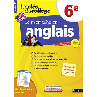 Je M Entraine En Anglais 6eme Les Cles Du College Cartonne Stephanie Crescent Achat Livre Fnac