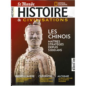 Histoire & Civilisations N°57 Les Chinois - janvier 2020