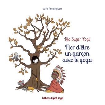 Fier d'être un garçon avec le yoga