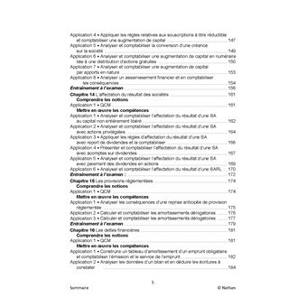 Comptabilité approfondie 2022/2023 - DCG - Epreuve 10 - Corrigés des applications - 2022