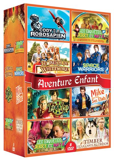 Aventure enfant 8 Films DVD