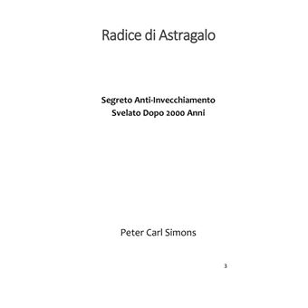 Radice di Astragalo