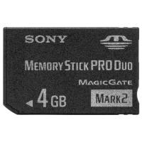 Sony - flashgeheugenkaart - 4 GB - Memory Stick PRO Duo Mark2