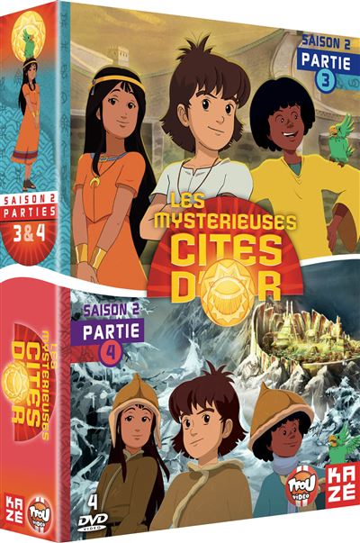 MYSTERIEUSES CITES D OR 2 PART 3&4-4 DVD-VF