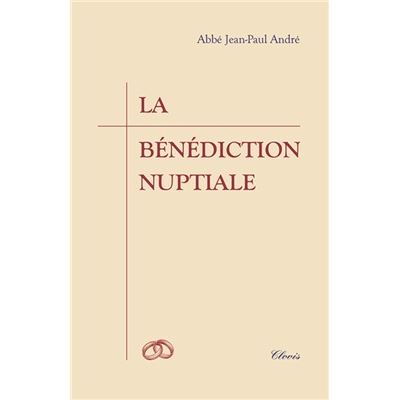 La bénédiction nuptiale
