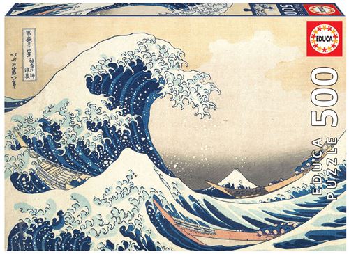 Puzzle Educa - La Grande Vague De Kanagawa - 500 pièces