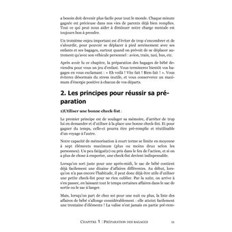 Voyager avec bébé