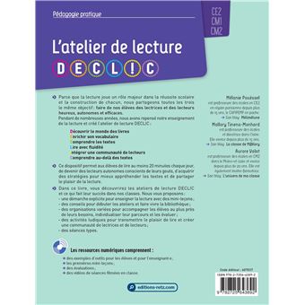 Ateliers de lecture DECLIC CE2 CM1 CM2 + ressources numériques