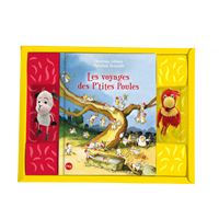 P'TITES POULES (1 LIVRE + 2 PELUCHES)