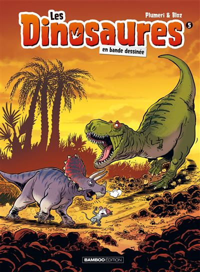 Les dinosaures en bande dessinée - Tome 05