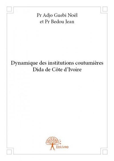 Dynamique des institutions coutumières