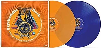 Psychedelic Rock Edition Limitée Vinyle Bleu Transparent