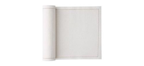 Rouleau de 50 serviettes 11x11 cm Colorama Lin Ecru