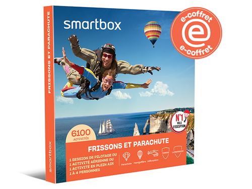 E-COFFRET SmartBox Frissons et parachute