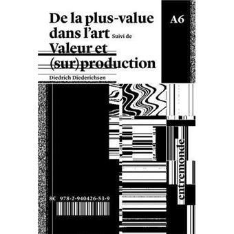 De la plus-value dans l’art