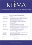 Ktèma N° 47/2022 Civilisations de l'Orient, de la Grèce et de Rome antiques