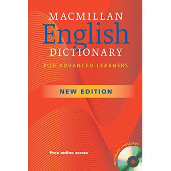 English dictionary for advanced learners -  Mc Millan - Livre CD-ROM