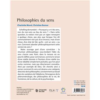 Philosophies du sens