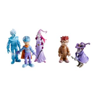 Les cinq personnages du conte des Alphas - Nouvelle édition en bois