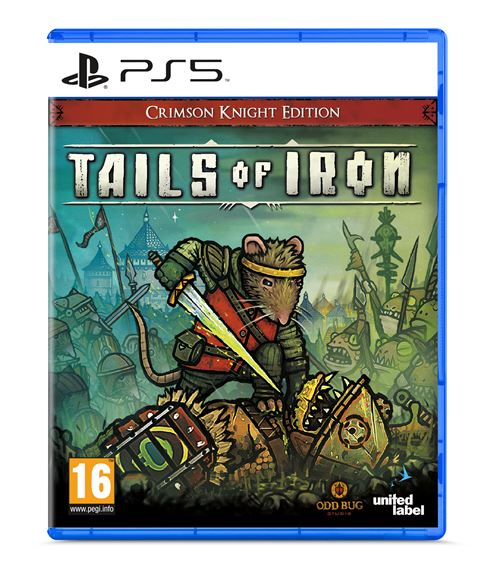 Pochette avant du jeu Tails of Iron: Crimson Knight Edition PS5