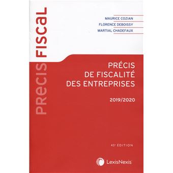 Précis de fiscalité des entreprises 2019/2020