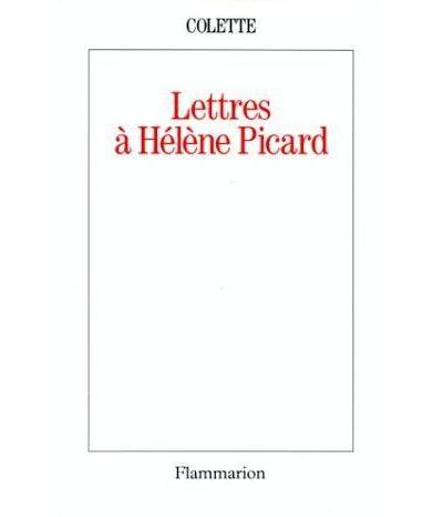 Lettres à Hélène Picard