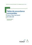 Tables de concordance commentées