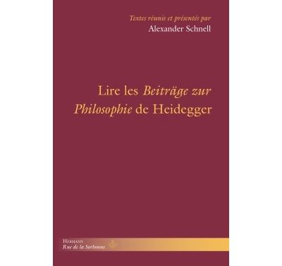 Lire les Beiträge de Heidegger - Alexander Schnell - broché