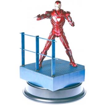 Statue Iron Man 3 Semic Mark XXXIII Silver Centurion 1/9 Action Vignette - 1