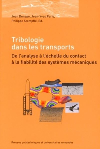 Tribologie transports analyse