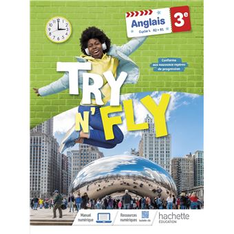 Try n' Fly Anglais 3e - Livre élève