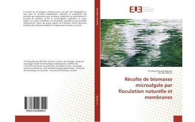 Recolte de biomasse microalgale par floculation naturelle et