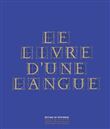 Le Livre d'une langue