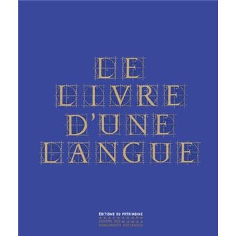 Le Livre d'une langue